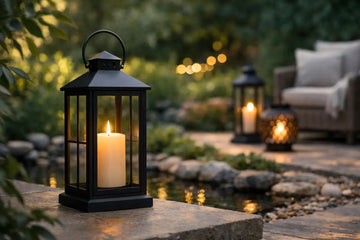 Metalowy lampion ogrodowy na świecę - jak wybrać