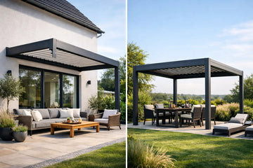 Pergola przyścienna czy wolnostojąca?