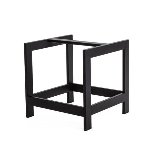 Stojak na Drewno Kominkowe Stalowy Lakierowany Proszkowo 25x25x25 cm - Trwały i wielki - zdjęcie 5 - Kapaga