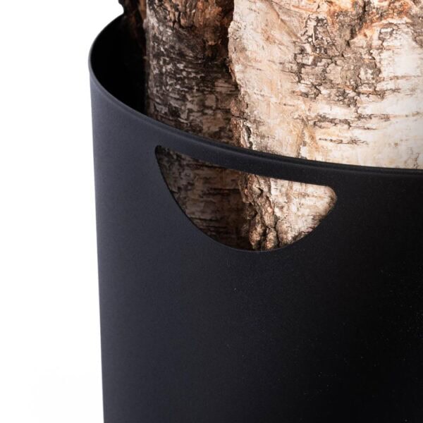 Stalowe nosidło na drewno kominkowe Modern - zdjęcie 10 - Kapaga