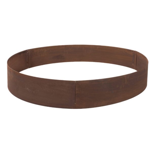 Stalowe Obrzeże Trawnikowe Corten 100×15 cm - Elastyczne i Trwałe - zdjęcie 5 - Kapaga