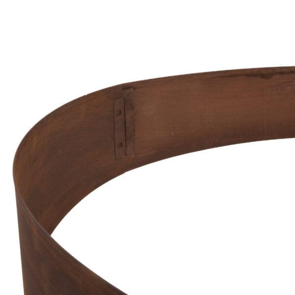 Stalowe Obrzeże Trawnikowe Corten 100×15 cm - Elastyczne i Trwałe - zdjęcie 7 - Kapaga