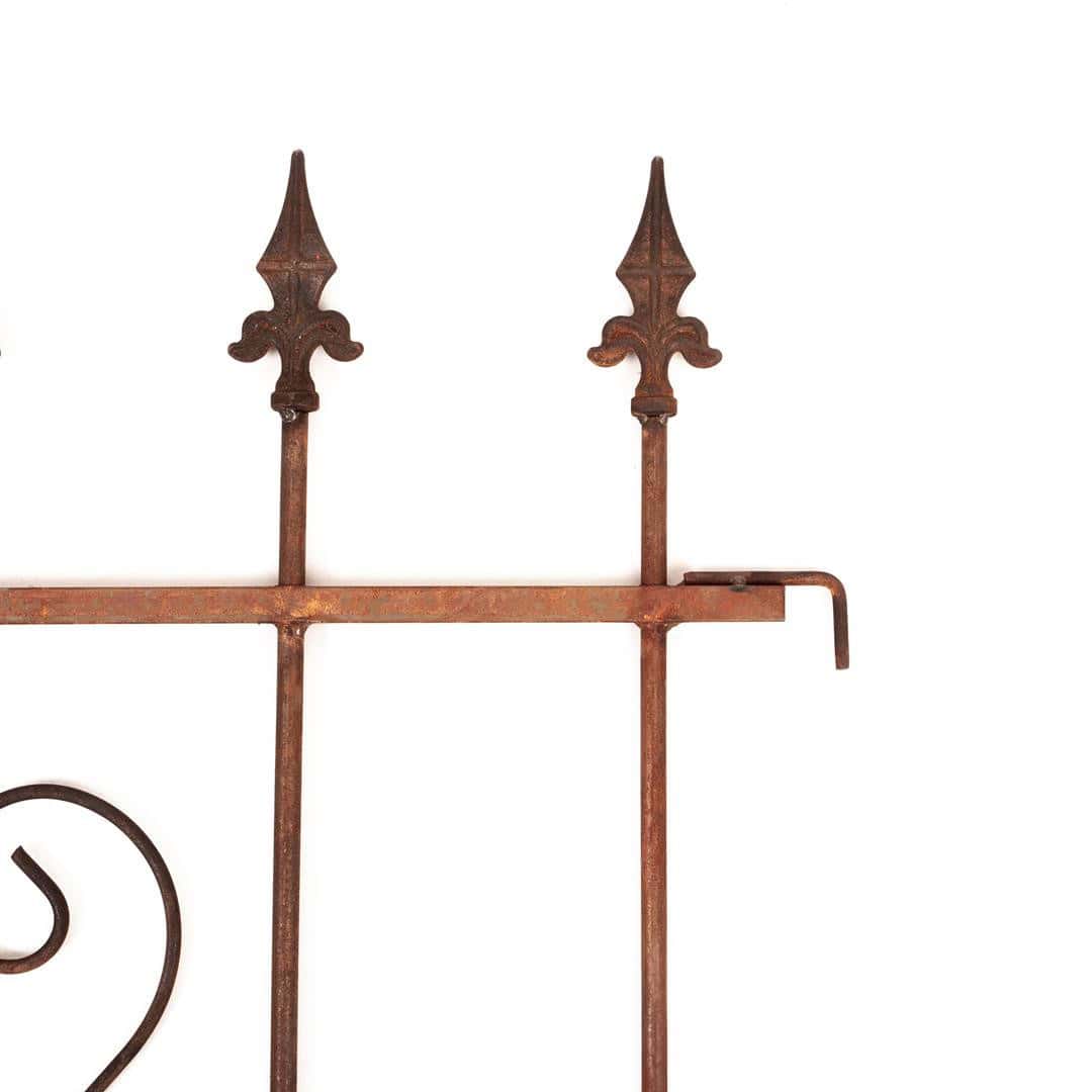 Rdzawy Płotek Dekoracyjny 66×75 cm - Nowoczesne Obrzeże Metalowe - zdjęcie 7 - Kapaga