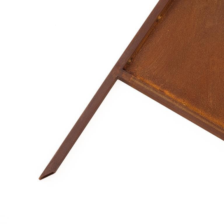 Osłona Ogrodowa Corten Jeleń 160×50 cm - Stylowy Panel Dekoracyjny - zdjęcie 4 - Kapaga
