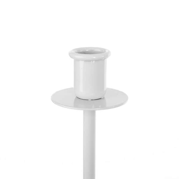 Biały Loftowy Świecznik 9 Ramion - wspaniały design, 108 cm - zdjęcie 6 - Kapaga