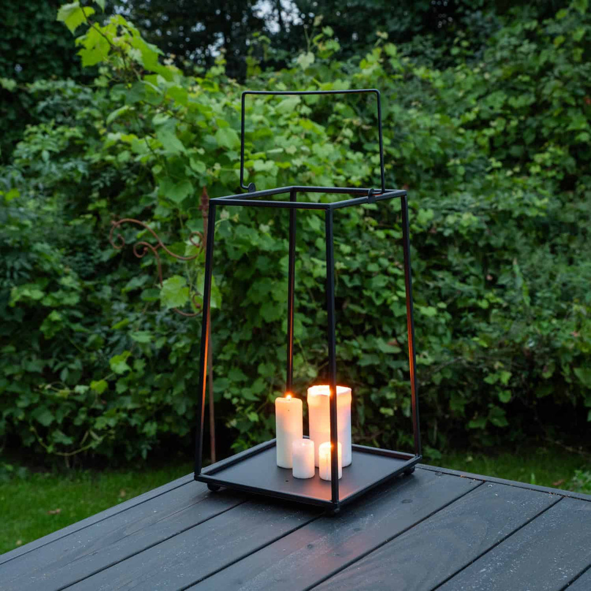 Lampion Czarny w Stylu Loft - Designerskie Oświetlenie - zdjęcie 6 - Kapaga