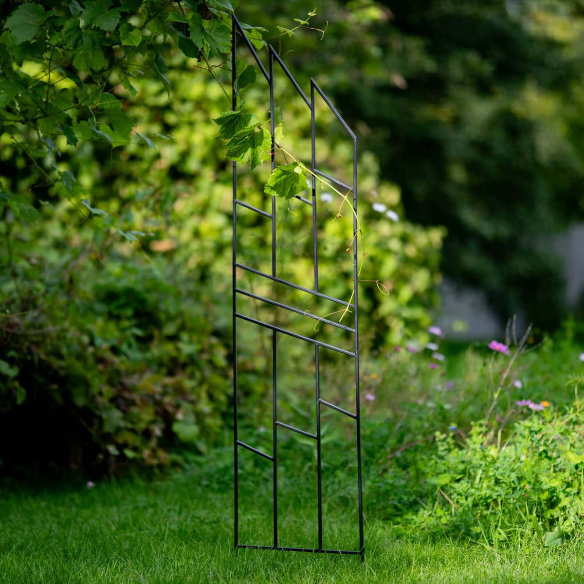 Pergola Ogrodowa Krata 200 cm - Metalowa Podpora do Pnączy i Krzewów - zdjęcie 5 - Kapaga