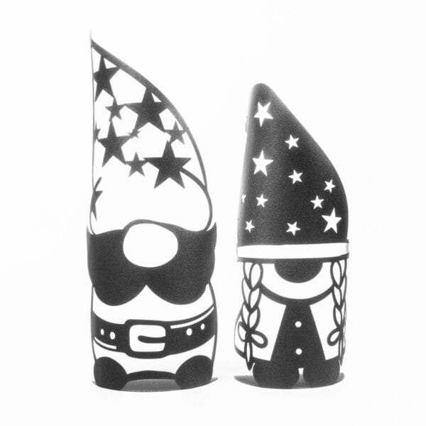 Świąteczny Gnom 3D - Figurka Bożonarodzeniowa do Ogrodu - zdjęcie 3 - Kapaga