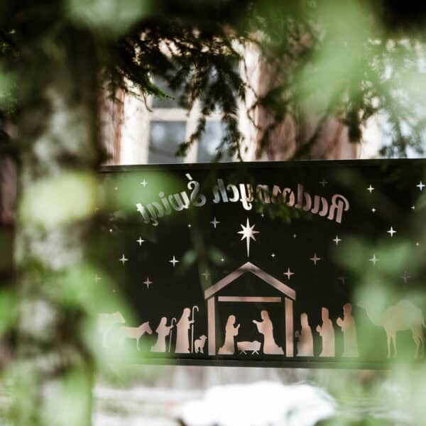 Świąteczny Panel Dekoracyjny - Elegancka Zawieszka na Boże Narodzenie - zdjęcie 10 - Kapaga