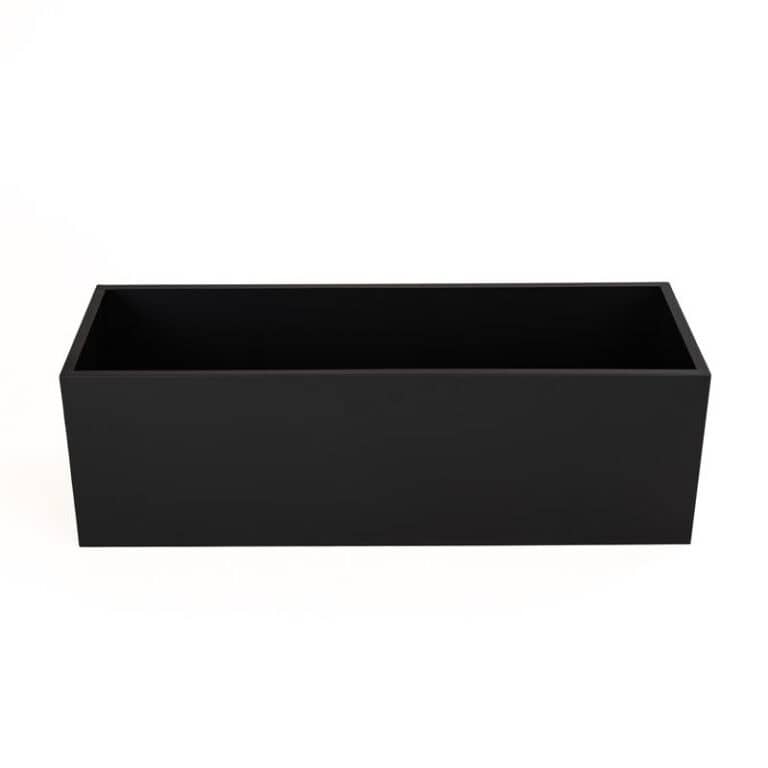 Wysoki Metalowy Kwietnik Loft - Osłona na Donice 30 cm, Idealna na Taras, Ogród i Parapet - zdjęcie 5 - Kapaga