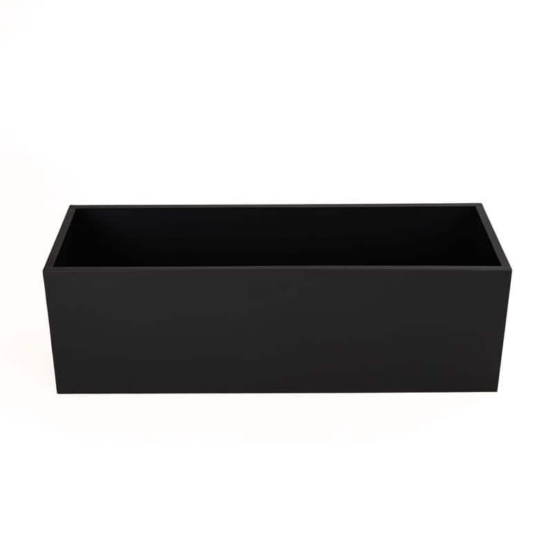 Wysoki Kwietnik Stojący Metalowy Loft - Duża Donica Metalowa na Taras, Ogród i Parapet (80 cm) - zdjęcie 4 - Kapaga