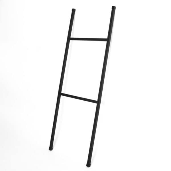 Elegancka Drabinka Łazienkowa - Czarne Stalowe Wykończenie, Dostępna w Długości 140 cm i 120 cm - zdjęcie 8 - Kapaga