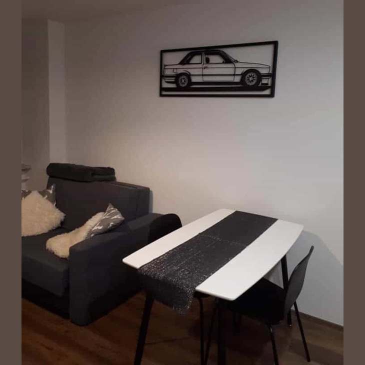 BMW E30 - Metalowy Panel Dekoracyjny na Ścianę - zdjęcie 4 - Kapaga