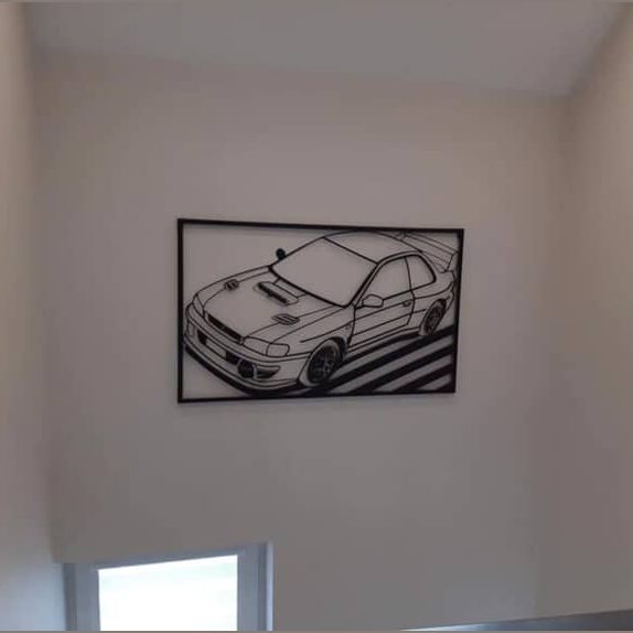 Panel Ścienny Subaru Impreza - Dodaj Rajdowy Styl do Wnętrza - zdjęcie 4 - Kapaga