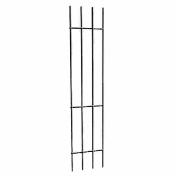 Czarna Metalowa Kratka do Roślin Pnących 150 cm - Zestaw 3 Sztuk, Róży, Winogrono - zdjęcie 9 - Kapaga