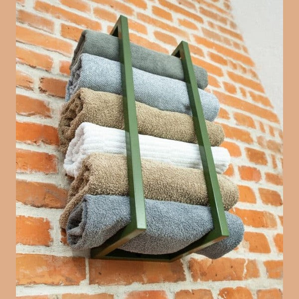 Loftowy Wieszak Ścienny na Ręczniki - Nowoczesny Design i Funkcjonalność 55 cm - zdjęcie 3 - Kapaga