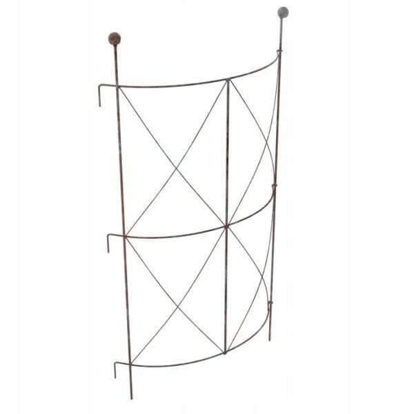 Metalowe Podpórki do Roślin - Pergola Ogrodowa do Kwiatów i Roślin 90 cm - Kapaga