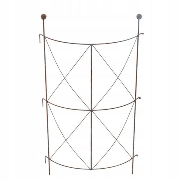 Metalowe Podpórki do Roślin - Pergola Ogrodowa do Kwiatów i Roślin 90 cm - Kapaga