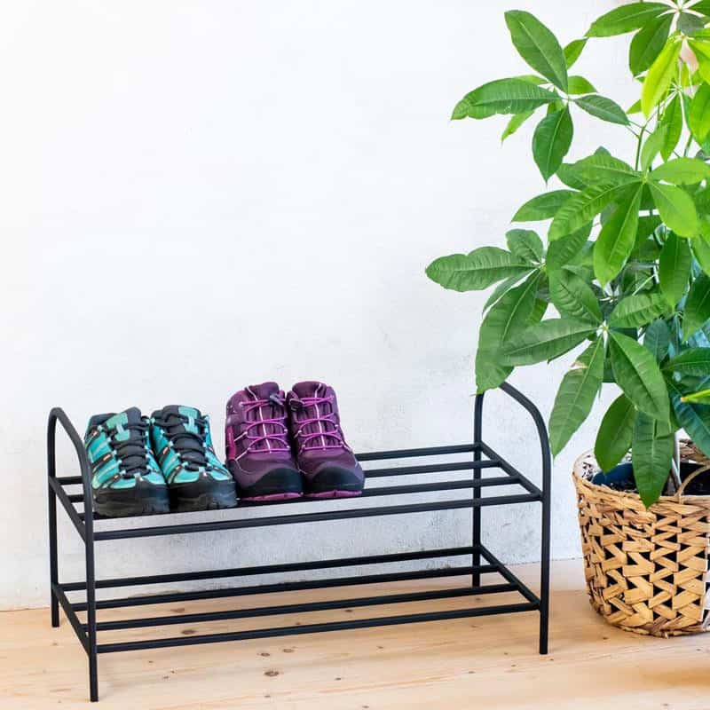 Regał na Buty Loft - Stojak Półka z 2 Poziomami - zdjęcie 3 - Kapaga