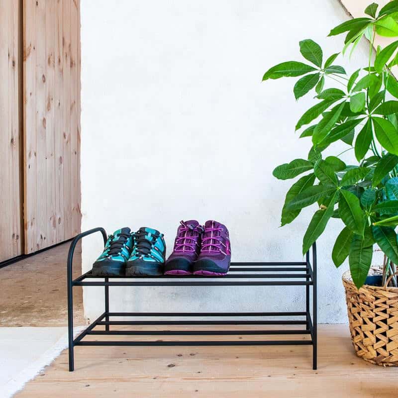 Regał na Buty Loft - Stojak Półka z 2 Poziomami - zdjęcie 4 - Kapaga