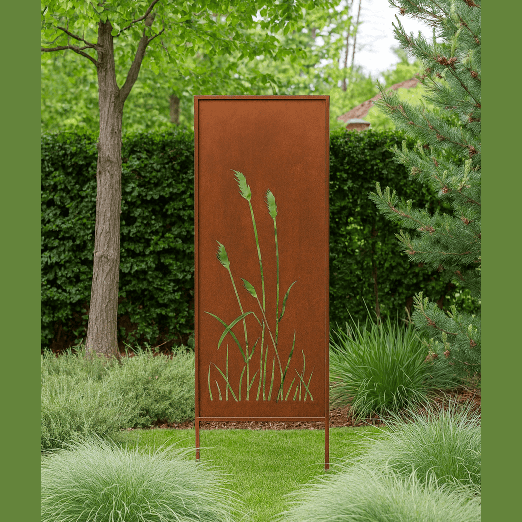 Panel "Trawa Pampasowa z Motylem" 160×50 cm - Elegancka Kompozycja - zdjęcie 2 - Kapaga
