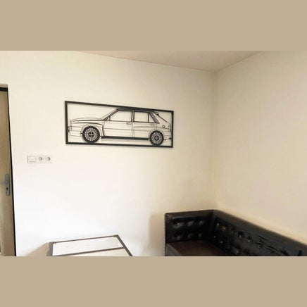Lancia Delta Integrale HF - Metalowy Panel Dekoracyjny Ścienny dla Miłośników Motoryzacji - Kapaga