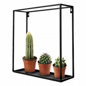 Mały Wiszący Kwietnik 30 cm - Elegancka Półka na Kwiaty - Kapaga