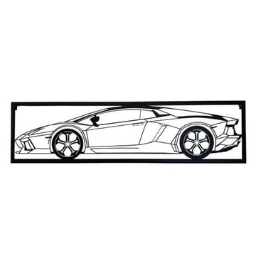 Metalowy Panel Lamborghini Aventador - Stylowa Dekoracja - Kapaga