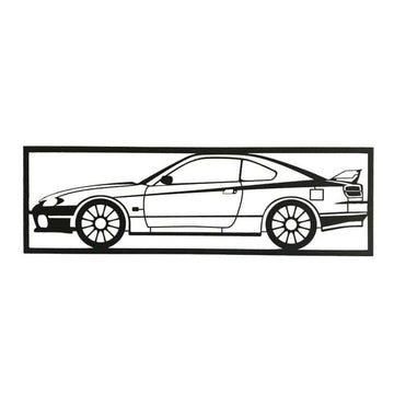 Nissan S15 200sx - Metalowe Panele Dekoracyjne Ścienne dla Miłośników Motoryzacji - Kapaga