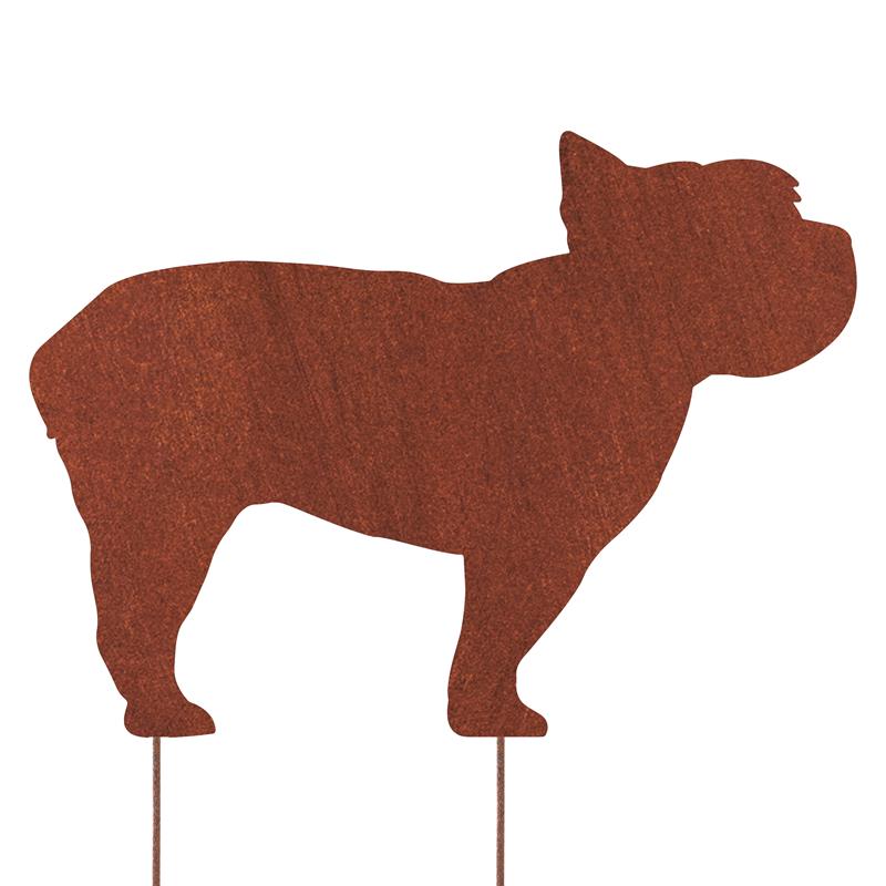 Figurka Yorkshire Terrier York - Nowoczesna Ozdoba Ogrodowa Corten - zdjęcie 2 - Kapaga