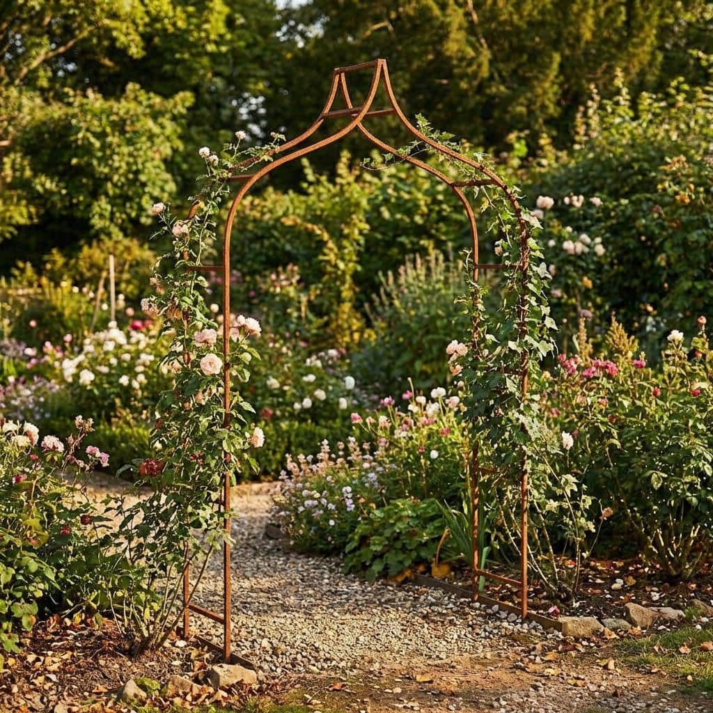 Metalowa pergola ogrodowa 240 x 150 cm Spawana - zdjęcie 8 - Kapaga
