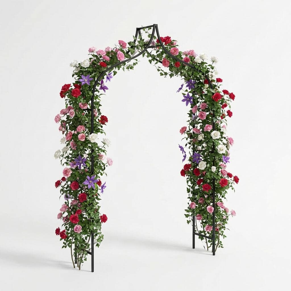 Metalowa pergola ogrodowa 240 x 150 cm Spawana - zdjęcie 7 - Kapaga