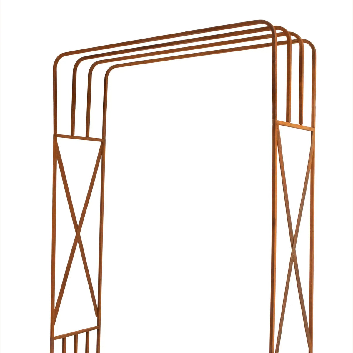 Pergola Ogrodowa - Metalowa, Naturalna Rdza, 220 cm do Róży, Bluszczu - zdjęcie 19 - Kapaga