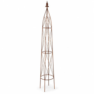 Kovový obelisk Pyramida Pergola na růže – Různé výšky